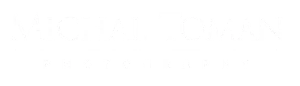 Michal Toman - logo - bílá